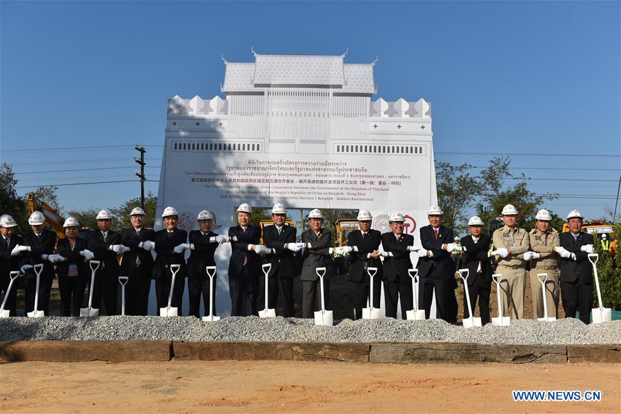 THAILAND-PAK CHONG-CHINA-HIGH-SPEED RAILWAY-INAUGURATION