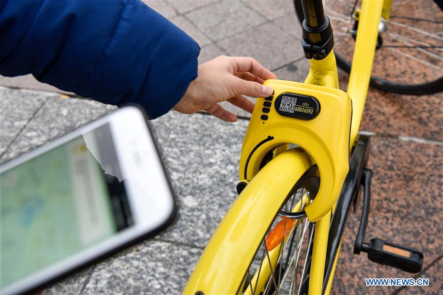 FRANCE-PARIS-CHINA-BIKE SHARING-OFO