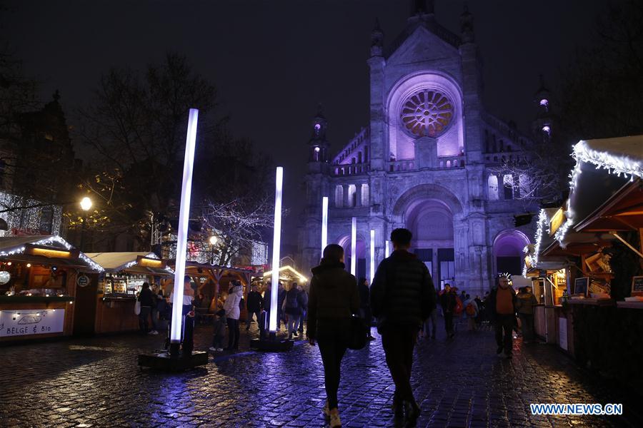 BELGIUM-BRUSSELS-CHRISTMAS MARKET