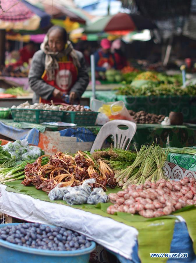 LAOS-OUDOMXAY-MARKET