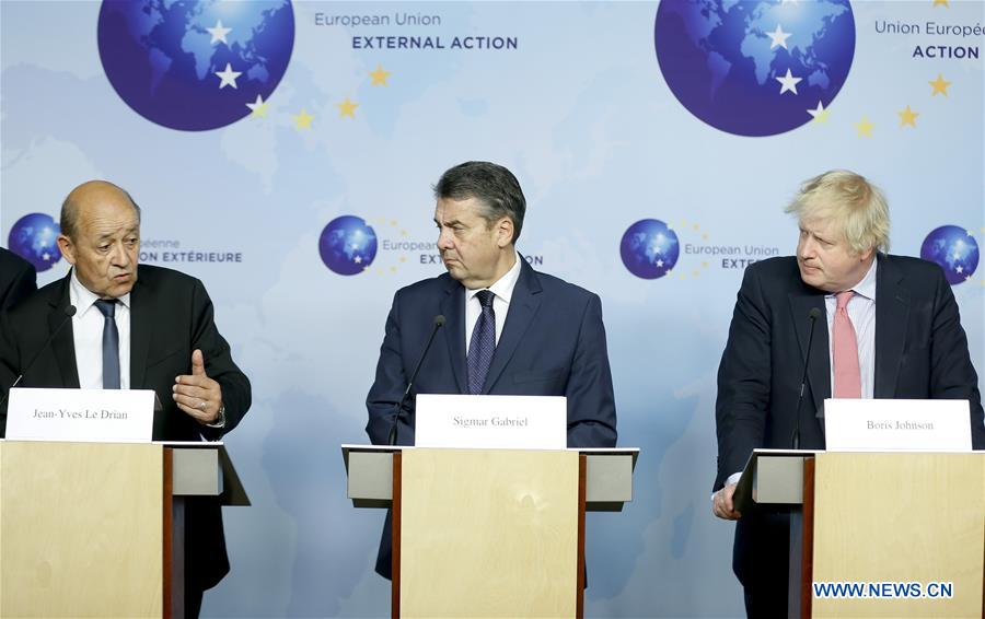 BELGIUM-BRUSSELS-EU-IRAN-FOREIGN MINISTERS-MEETING