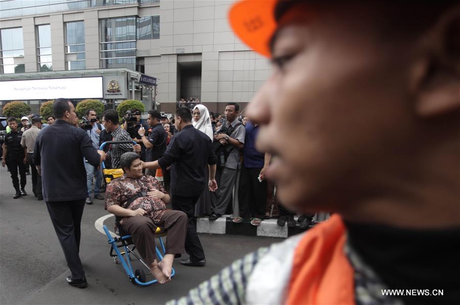 INDONESIA-JAKARTA-STOCK EXCHANGE BUILDING-COLLAPSE