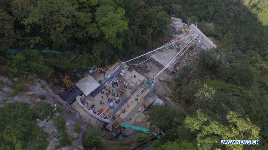 COLOMBIA-META-BRIDGE COLLAPSE