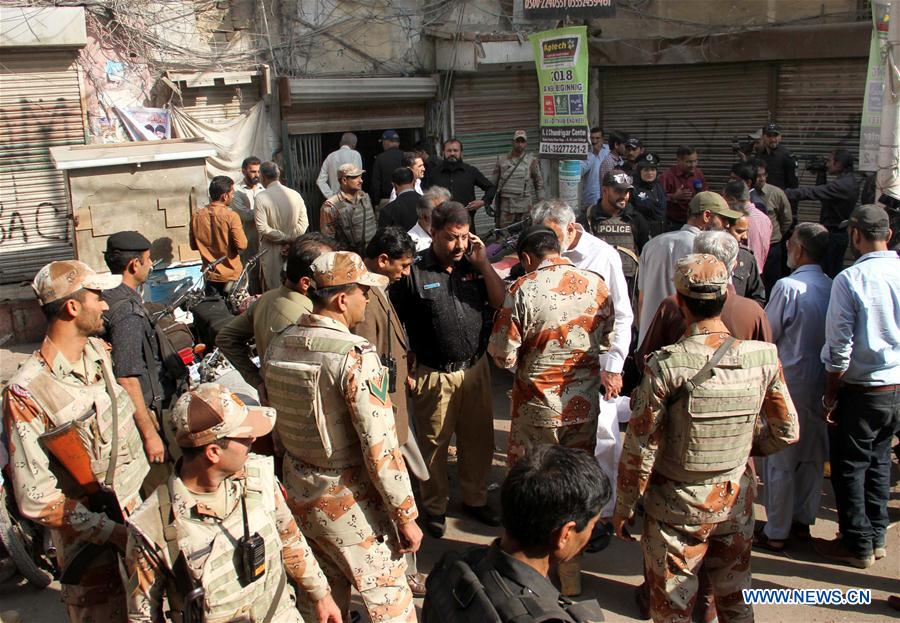 PAKISTAN-KARACHI-GRENADE-ATTACK