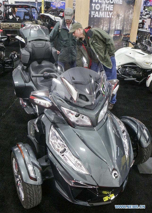 CANADA-VANCOUVER-MOTORCYCLE SHOW