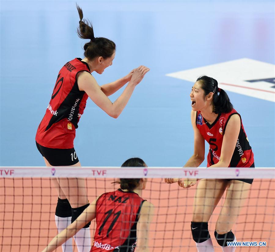 (SP)TURKEY-ISTANBUL-VOLLEYBALL-TURKISH WOMEN LEAGUE