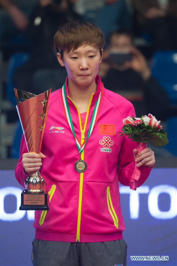 (SP)HUNGARY-BUDAPEST-ITTF WORLD TOUR-HUNGARIAN OPEN-WOMEN'S SINGLES 