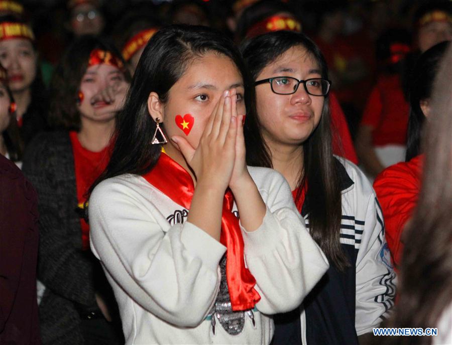 (SP)VIETNAM-HANOI-FOOTBALL-AFC U23 CHAMPIONSHIP-FANS