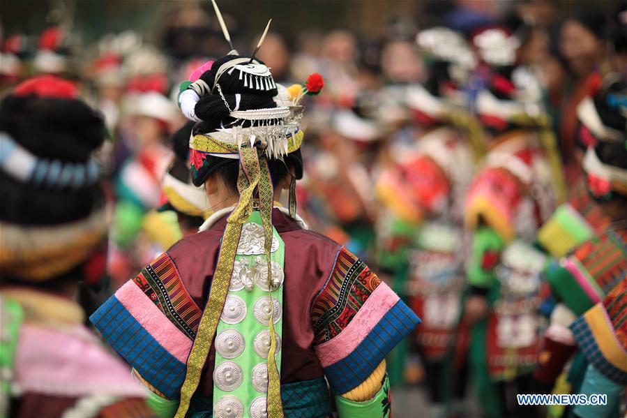 # CHINA-GUIZHOU-MIAO ETHNIC GROUP-CELEBRATION-SPRING(CN)