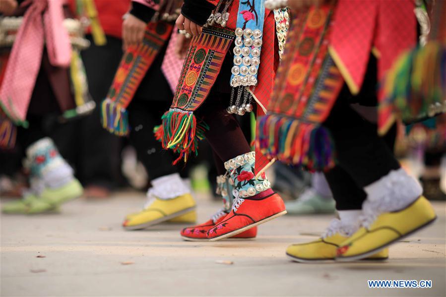 # CHINA-GUIZHOU-MIAO ETHNIC GROUP-CELEBRATION-SPRING(CN)