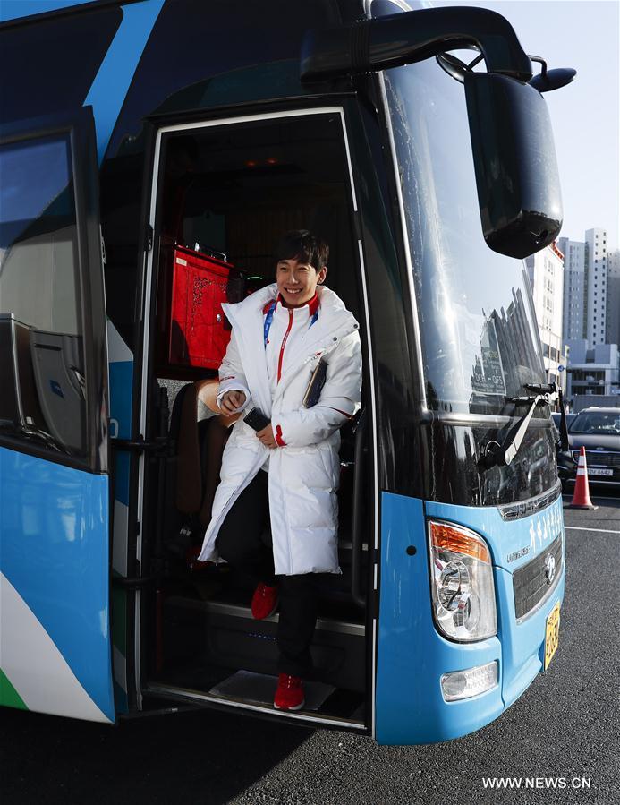 (SP)OLY-SOUTH KOREA-PYEONGCHANG-CHINESE DELEGATION ARRIVAL