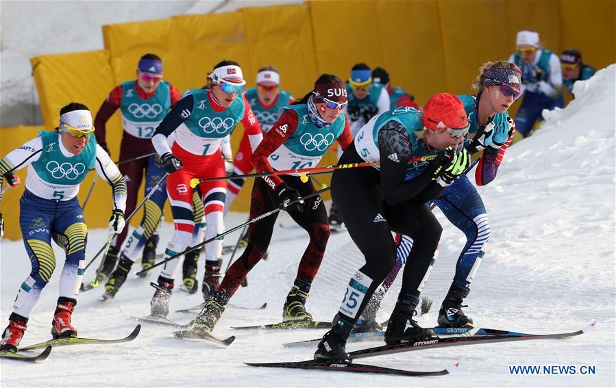 (SP)OLY-SOUTH KOREA-PYEONGCHANG-CROSS-COUNTRY SKIING-LADIES' 7.5KM+7.5KM SKIATHLON