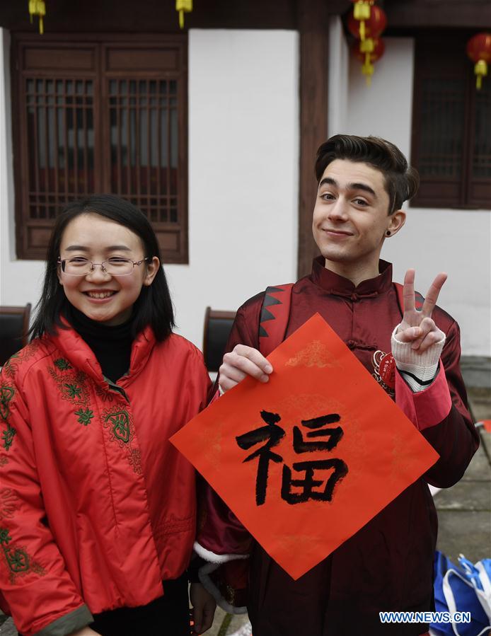 CHINA-ZHEJIANG-FOREIGNER-SPRING FESTIVAL(CN)