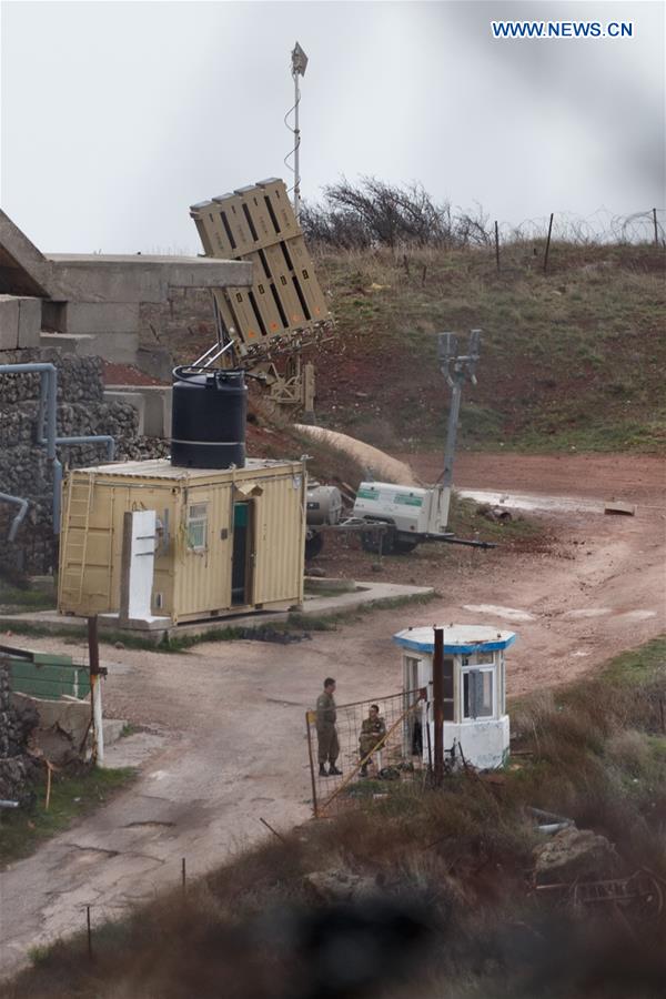 MIDEAST-GOLAN HEIGHTS-IRON DOME-DEPLOYMENT