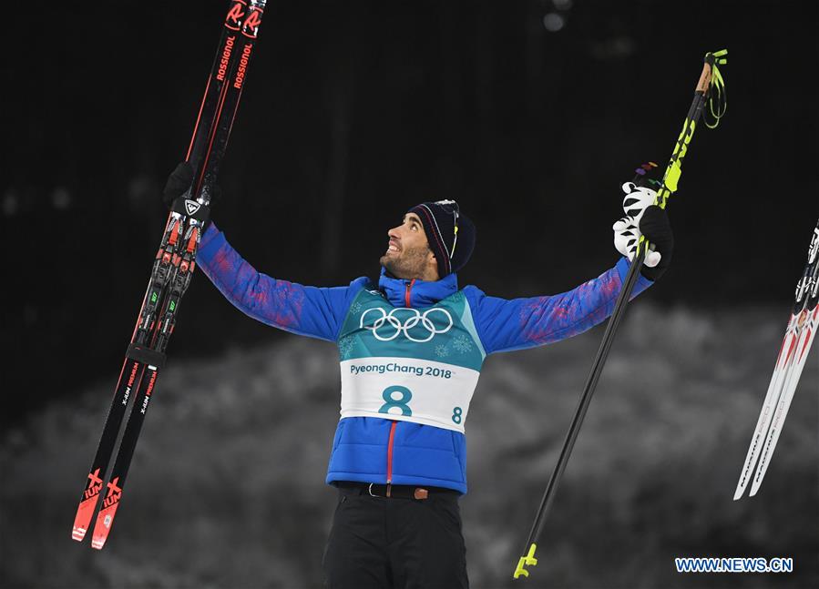 (SP)OLY-SOUTH KOREA-PYEONGCHANG-BIATHLON-MEN'S 12.5KM PERSUIT