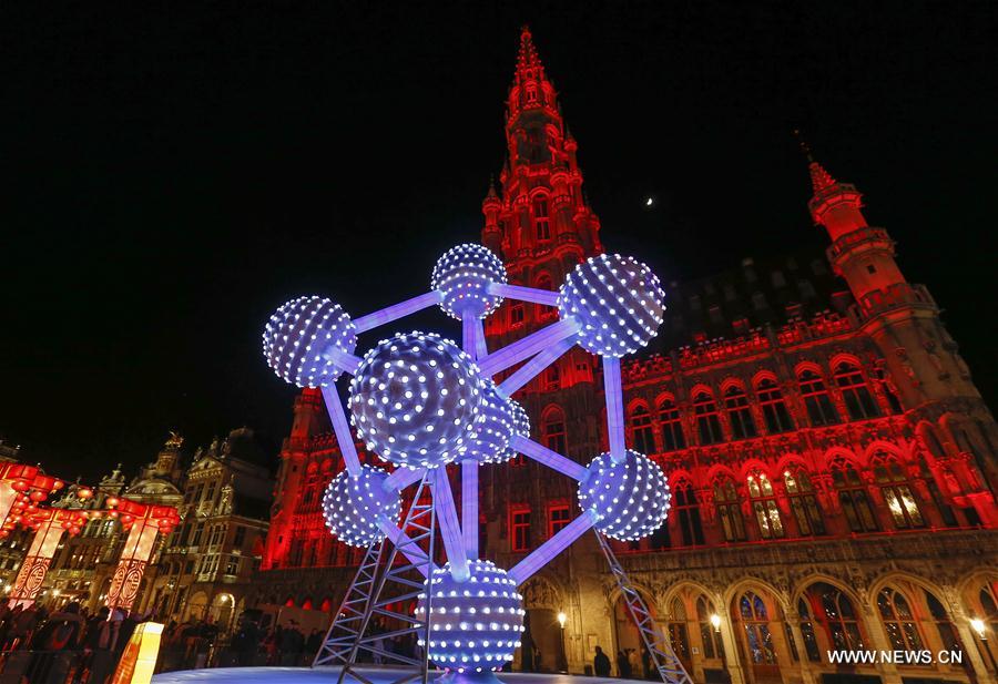 BELGIUM-BRUSSELS-CHINA-LANTERN EXHIBITION