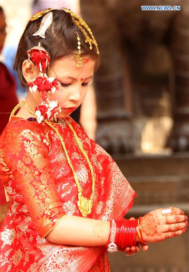 NEPAL-KATHMANDU-BEL BIBAHA CEREMONY