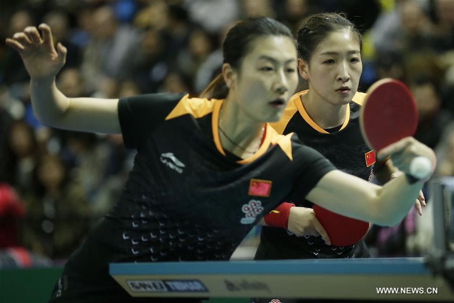 (SP)BRITAIN-LONDON-TABLE TENNIS-ITTF TEAM WORLD CUP-DAY 2