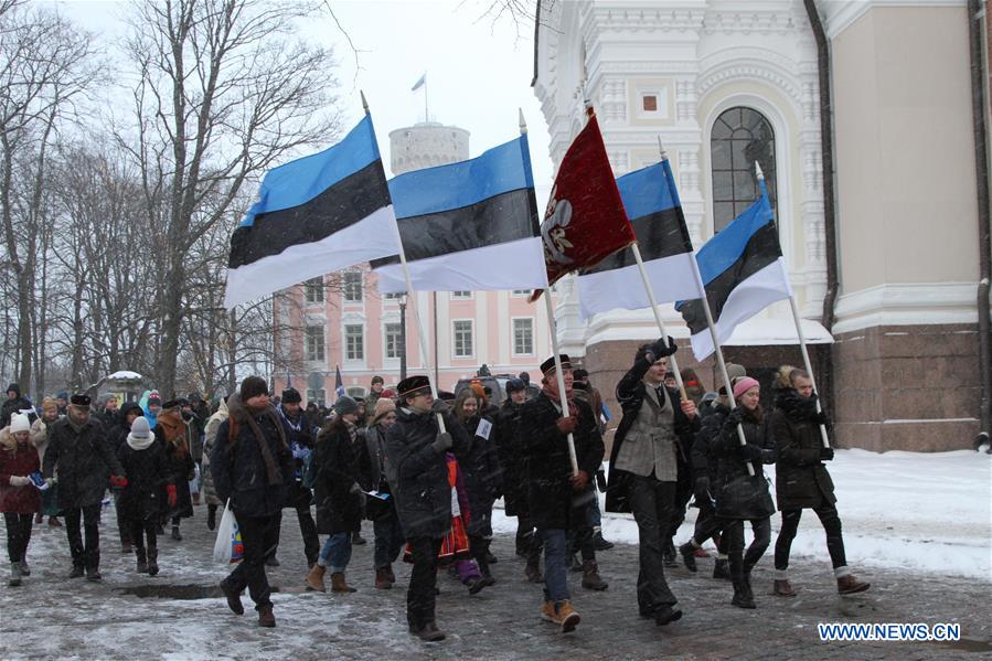 ESTONIA-TALLINN-INDEPENDENCE-CENTENNIAL DAY-CELEBRATIONS