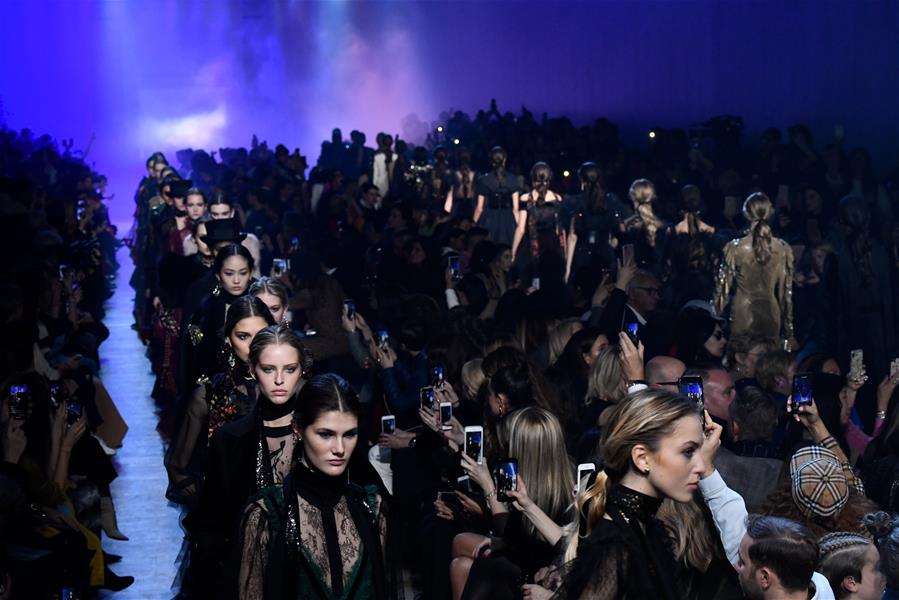 FRANCE-PARIS-FASHION WEEK-ELIE SAAB