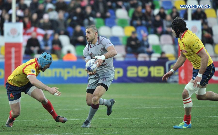 (SP)GEORGIA-TBILISI-2018 RUGBY EUROPE INTERNATIONAL CHAMPIONSHIP