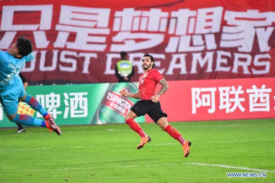 (SP)CHINA-GUANGHZOU-SOCCER-AFC CHAMPIONS LEAGUE-GROUP G (CN)