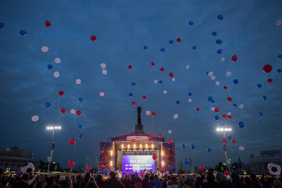 (SP)RUSSIA-MOSCOW-WORLD CUP-100 DAYS-COUNTDOWN