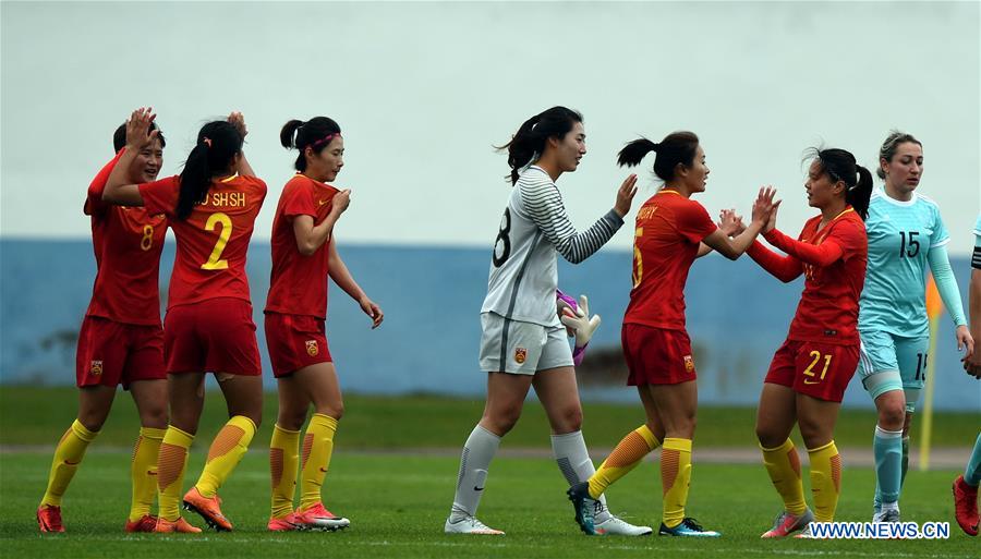 (SP)PORTUGAL-SANTO ANTONIO-SOCCER-ALGARVE CUP-CHN VS RUS