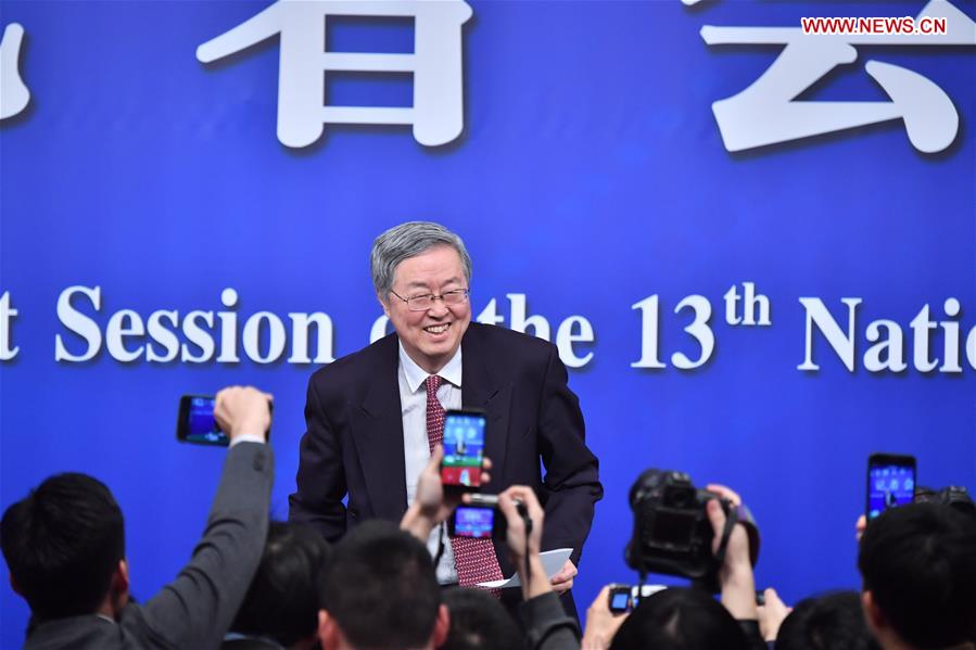 (TWO SESSIONS)CHINA-BEIJING-NPC-PRESS CONFERENCE-FINANCIAL REFORM (CN)