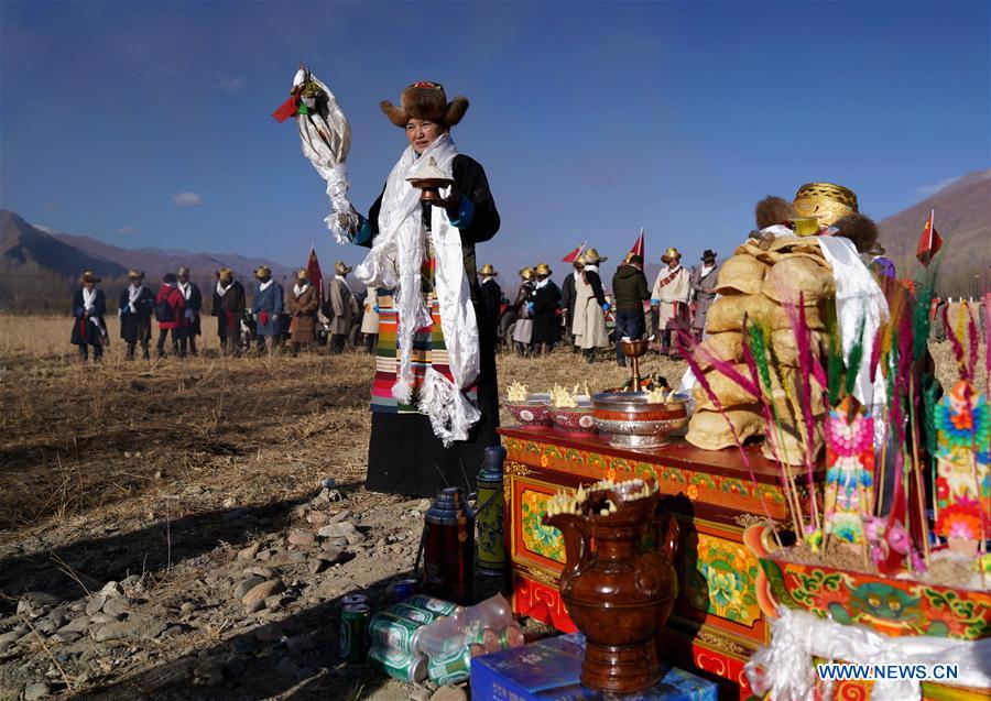 CHINA-TIBET-AGRICULTURE-SPRING PLOUGHING (CN)