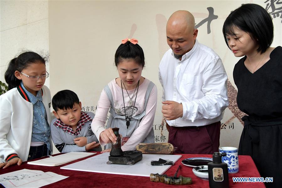 CHINA-JIANGXI-WOODBLOCK PRINTING-EXHIBITION (CN)