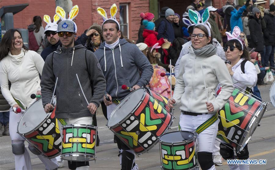 CANADA-TORONTO-EASTER-PARADE