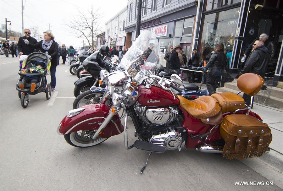 CANADA-PORT DOVER-FRIDAY THE 13TH-MOTORCYCLE RALLY