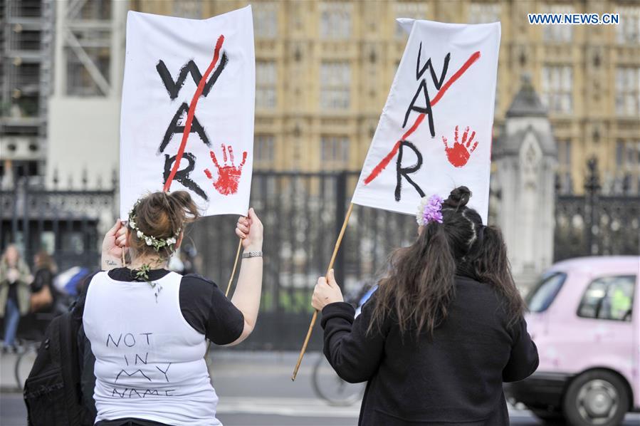 BRITAIN-LONDON-STOP THE WAR COALITION-PROTEST