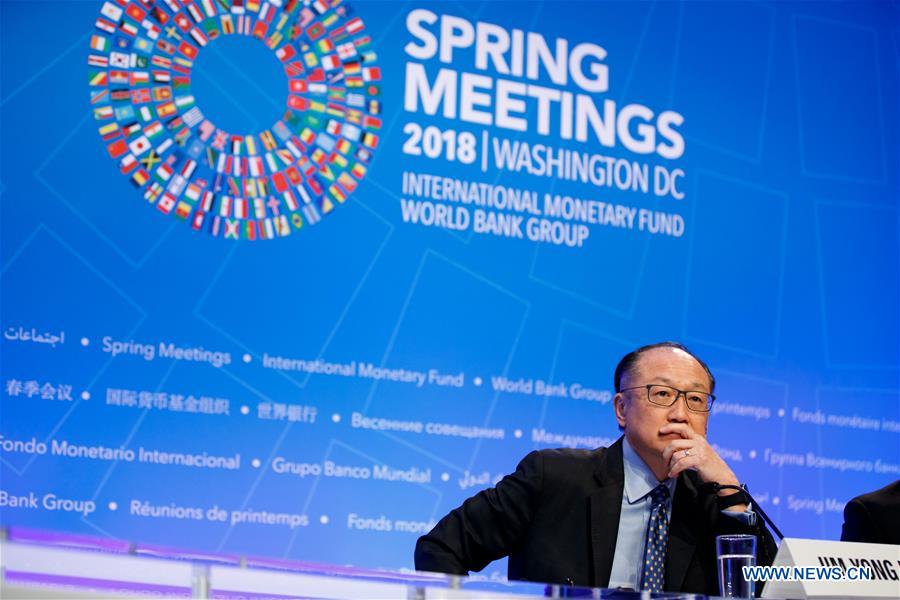 U.S.-WASHINGTON D.C.-IMF-WORLD BANK-PRESS CONFERENCE-JIM YONG KIM