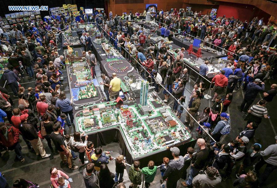 CANADA-VANCOUVER-LEGO-EXHIBITION