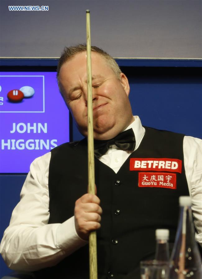 (SP)BRITAIN-SHEFFIELD-SNOOKER-WORLD CHAMPIONSHIP-QUARTERFINAL