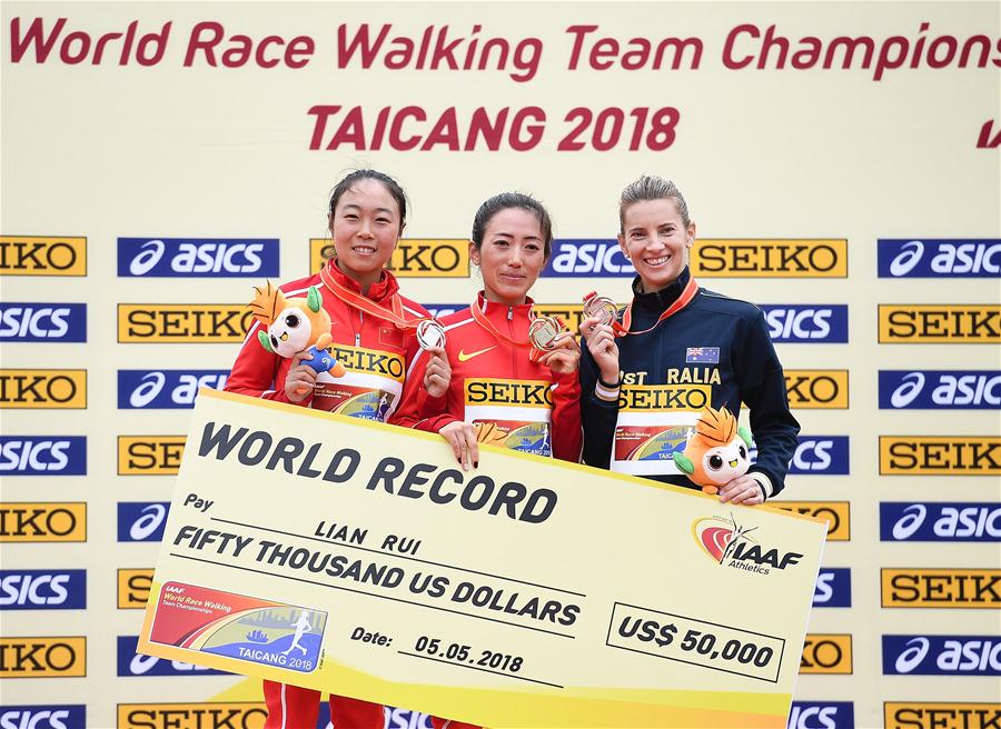 (SP)CHINA-TAICANG-ATHLETICS-IAAF-WORLD RACE WALKING TEAM CHAMPIONSHIPS(CN)