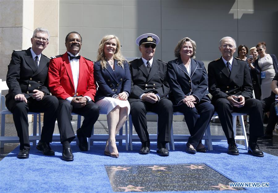 U.S.-LOS ANGELES-WALK OF FAME-"THE LOVE BOAT"