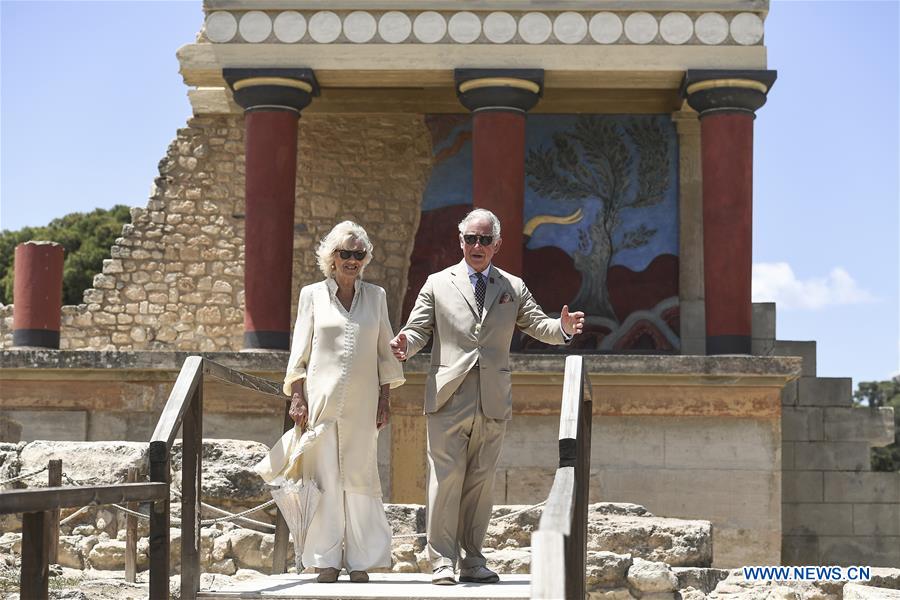 GREECE-CRETE-PRINCE CHARLES