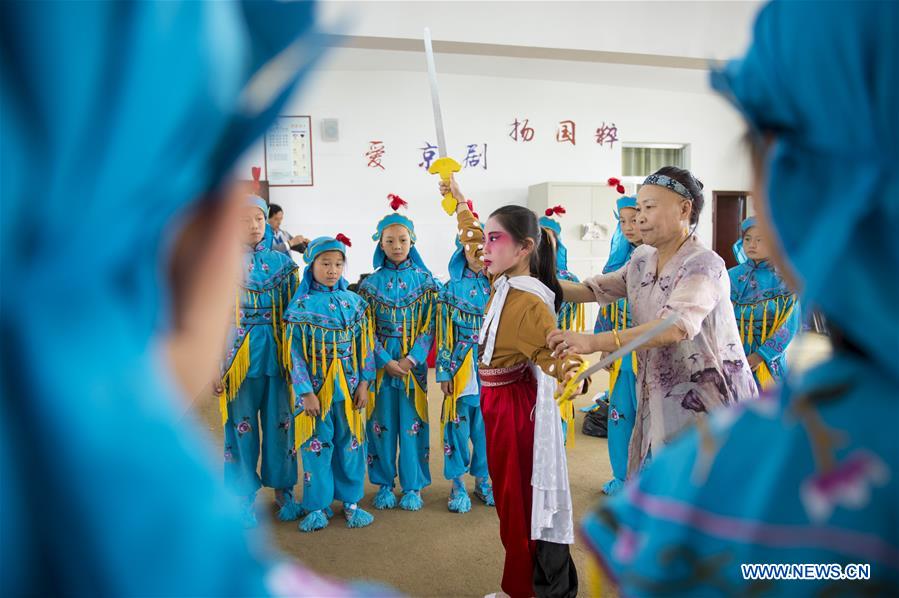 #CHINA-JIANGSU-NANTONG-EDUCATION-PEKING OPERA (CN)