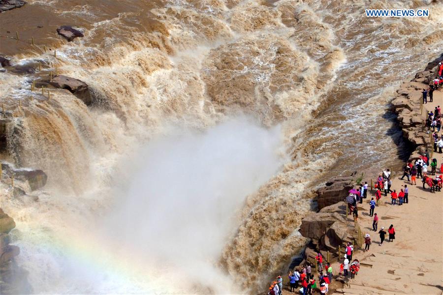 #CHINA-SHAANXI-HUKOU WATERFALL(CN)