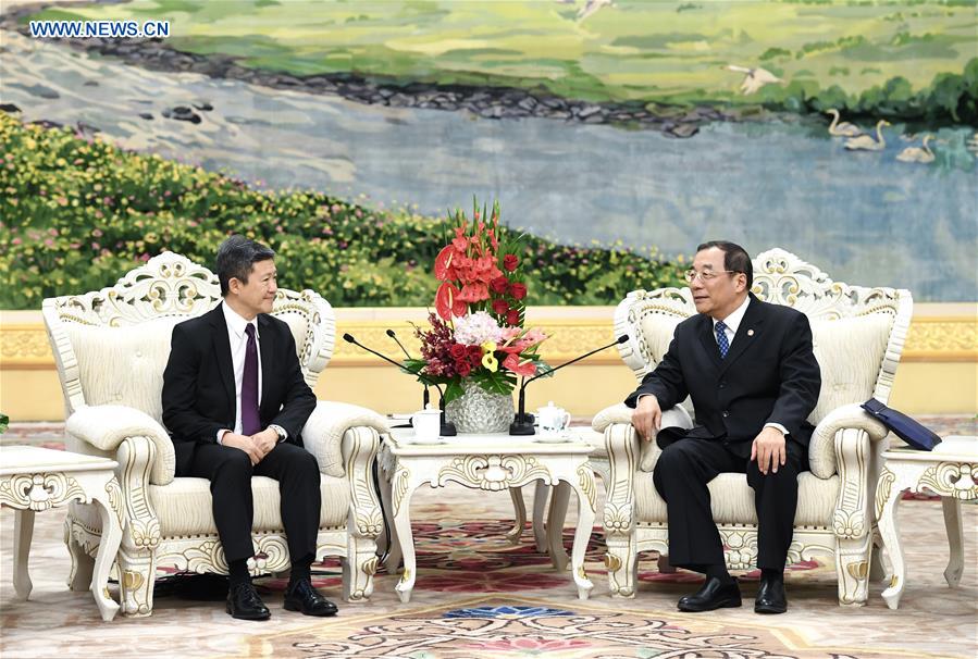 CHINA-BEIJING-YANG XIAODU-HONG KONG-ICAC-MEETING (CN)