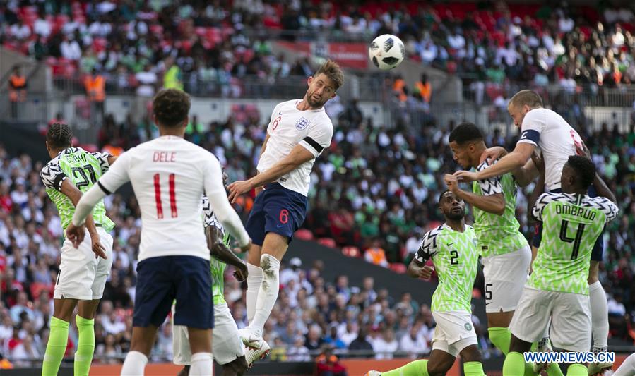 (SP)BRITAIN-LONDON-FOOTBALL-INTERNATIONAL FRIENDLY-ENGLAND VS NIGERIA