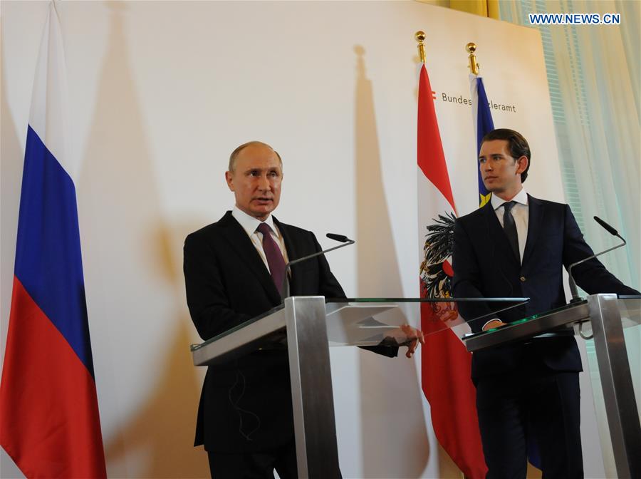 AUSTRIA-VIENNA-RUSSIA-PUTIN-VISIT