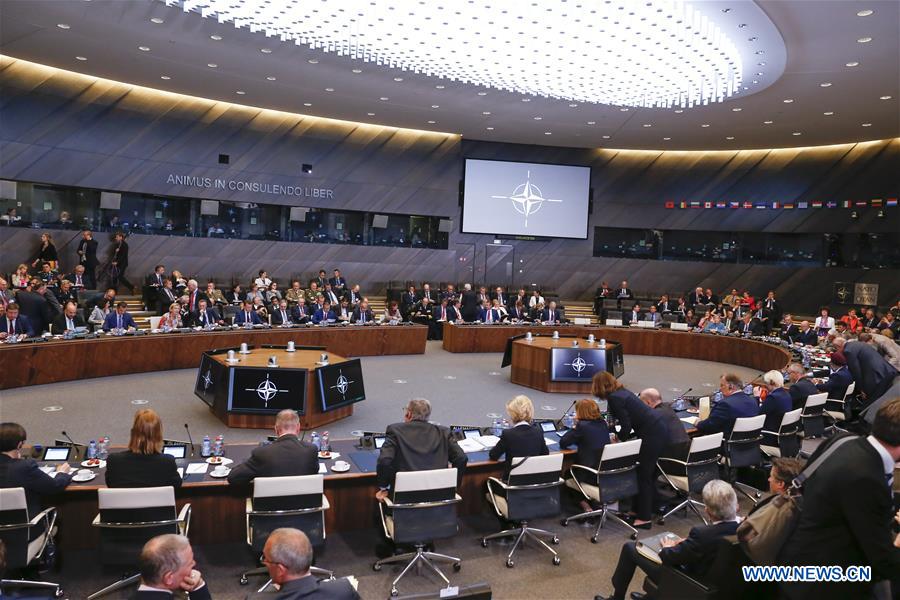 BELGIUM-BRUSSELS-NATO-DEFENSE MINISTERS-MEETING