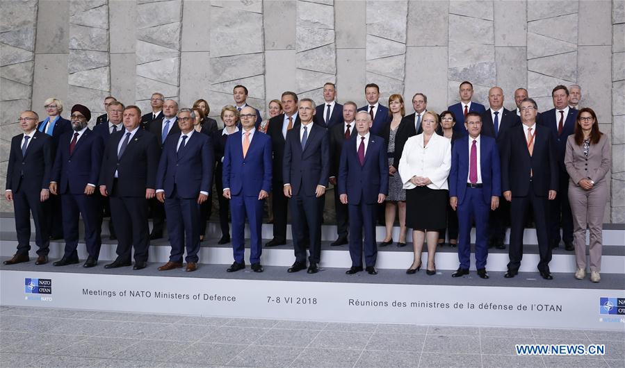 BELGIUM-BRUSSELS-NATO-DEFENSE MINISTERS-MEETING