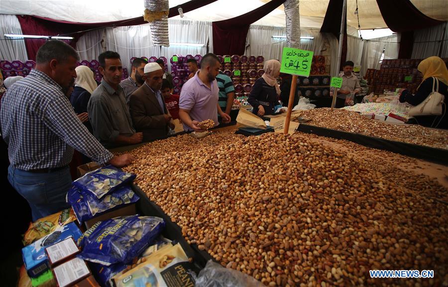 MIDEAST-NABLUS-EID AL-FITR