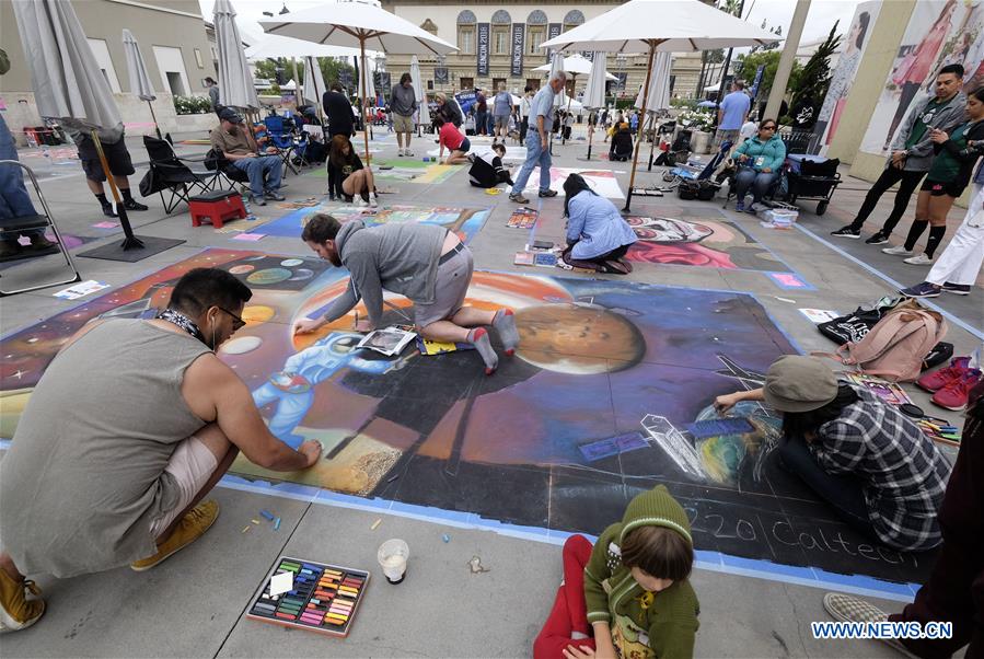 U.S.-LOS ANGELES-CHALK FESTIVAL