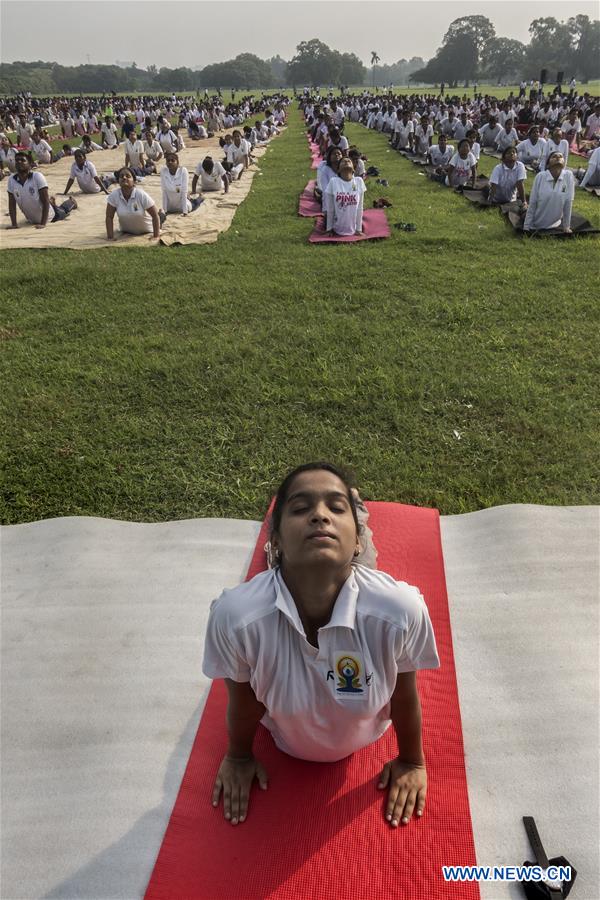 INDIA-KOLKATA-INTERNATIONAL YOGA DAY 